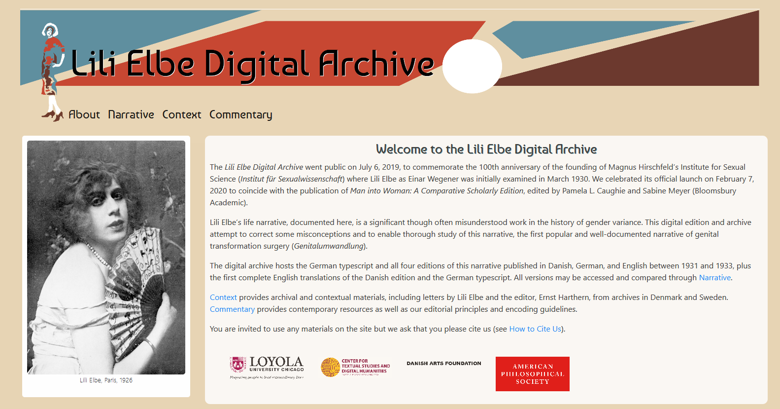 Lili Elbe Digital Archive