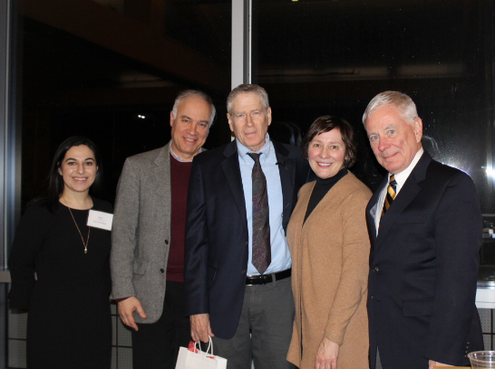 Dean Ryan and members of the Friends Advisory Board
