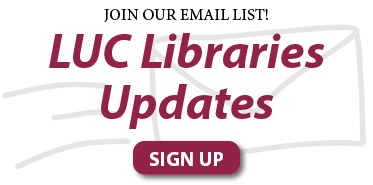 email signup for Libraries news
