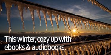 Winter scene promotion for Ebooks and Audiobooks 